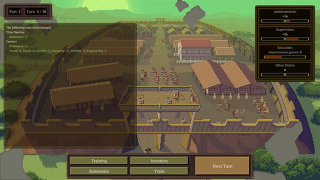 Hình ảnh gameplay Never Second in Rome Early Access
