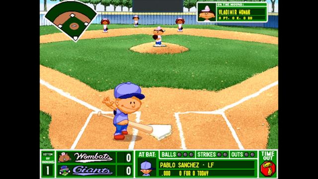 Hình ảnh gameplay Backyard Baseball 97-GoldBerg