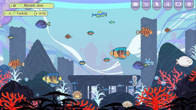 Hình ảnh gameplay Fantasy Aquarium-TENOKE