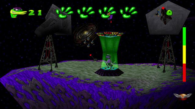 Hình ảnh gameplay GEX Trilogy-Chronos