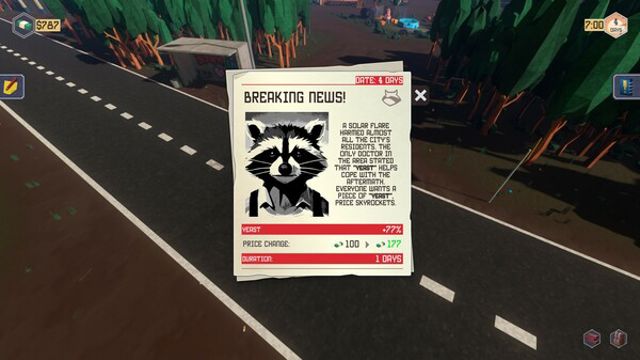 Hình ảnh gameplay Trailer Park Tycoon Raccoon Ranch-TENOKE