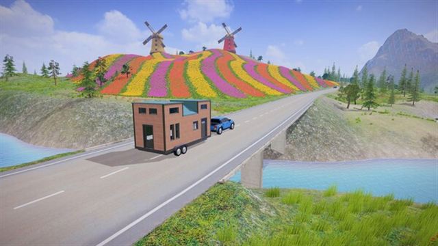 Hình ảnh gameplay Tiny House Simulator Early Access