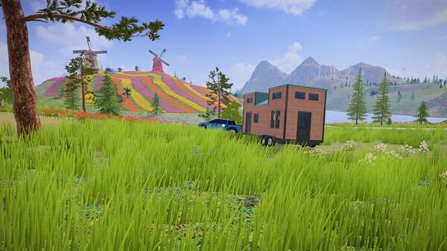 Hình ảnh gameplay Tiny House Simulator Early Access