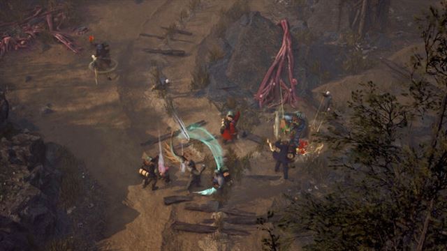 Hình ảnh gameplay RailGods of Hysterra Early Access