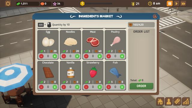 Hình ảnh gameplay Food Park Manager-TENOKE