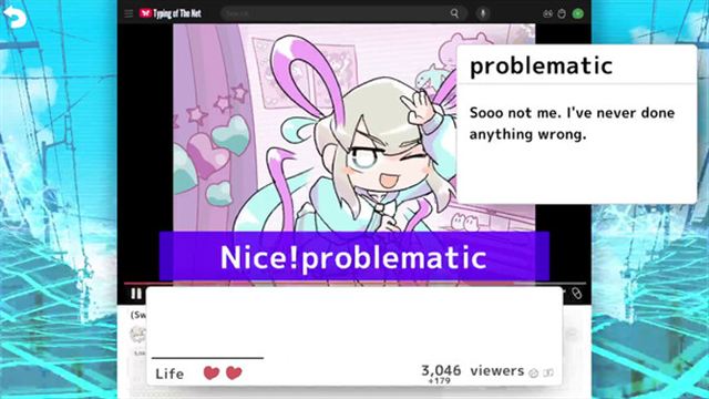 Hình ảnh gameplay NEEDY STREAMER OVERLOAD Typing of The Net-GoldBerg