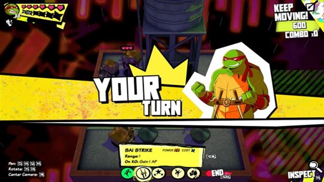 Hình ảnh gameplay Teenage Mutant Ninja Turtles Tactical Takedown-TENOKE