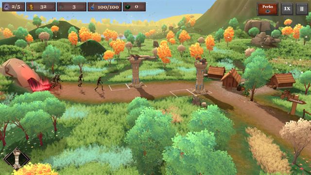 Hình ảnh gameplay Save The Village Tower Defense-TENOKE