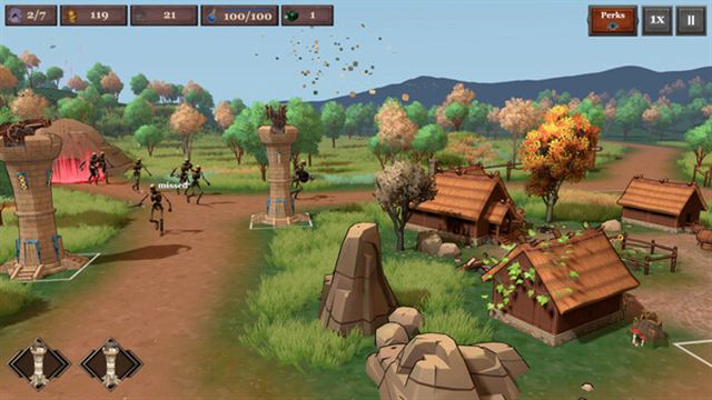 Hình ảnh gameplay Save The Village Tower Defense-TENOKE