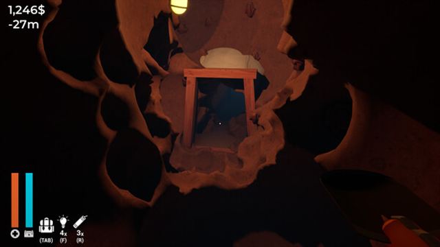 Hình ảnh gameplay A Game About Digging A Hole-GoldBerg