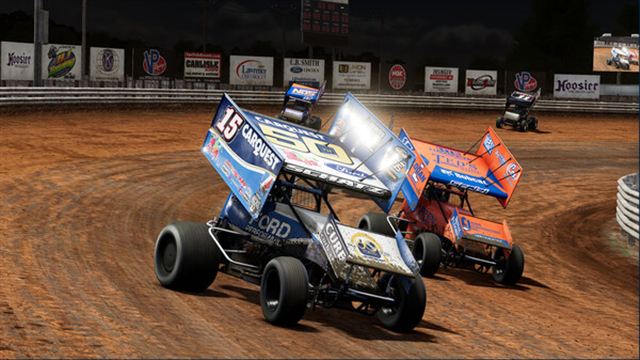 Hình ảnh gameplay World of Outlaws Dirt Racing 24 Gold Edition-TENOKE