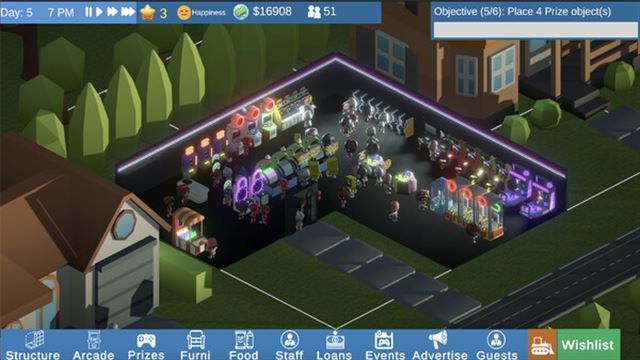 Hình ảnh gameplay Arcade Manager Early Access