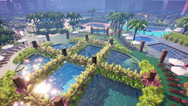 Hình ảnh gameplay Waterpark Simulator Early Access
