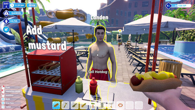 Hình ảnh gameplay Waterpark Simulator Early Access