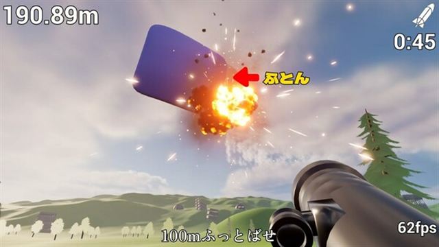Hình ảnh gameplay Futon and Rocket Launcher-TENOKE