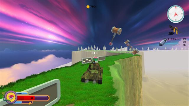 Hình ảnh gameplay Bulletproof Tank Adventure-TiNYiSO