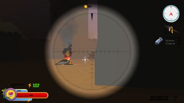 Hình ảnh gameplay Bulletproof Tank Adventure-TiNYiSO