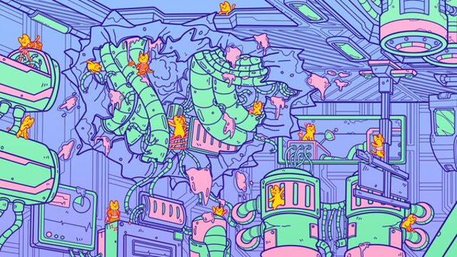 Hình ảnh gameplay A Planet Full of Cats-GoldBerg