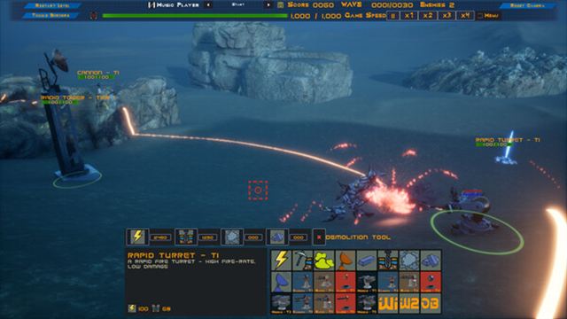Hình ảnh gameplay Ad Astra Sci-Fi Tower Defense-TENOKE
