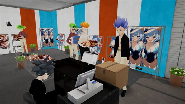 Hình ảnh gameplay Shop Simulator Waifu Pillows-TENOKE