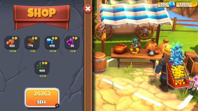 Hình ảnh gameplay Mine And Slash-TENOKE