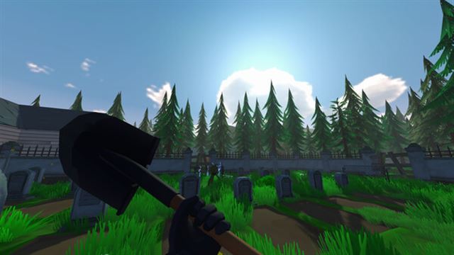 Hình ảnh gameplay Zombie Graveyard Simulator-TiNYiSO