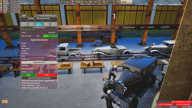 Hình ảnh gameplay Car Factory Empire Early Access
