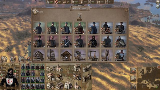 Hình ảnh gameplay Knights of the Crusades v1.09-P2P