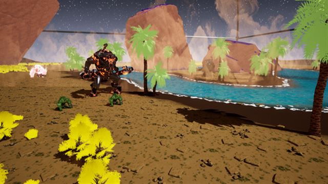 Hình ảnh gameplay Polycar Blitz-TENOKE