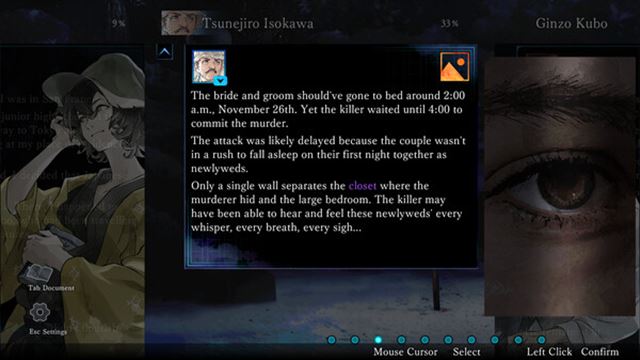 Hình ảnh gameplay Kindaichi Mystery Series The Honjin Murders-GoldBerg