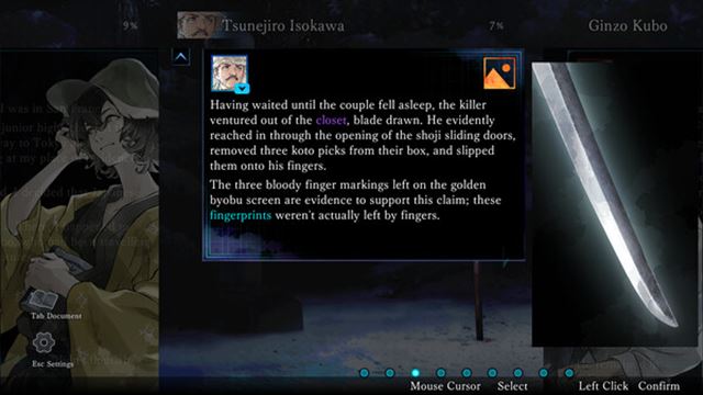 Hình ảnh gameplay Kindaichi Mystery Series The Honjin Murders-GoldBerg