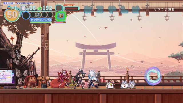 Hình ảnh gameplay FUBUKI zero in on Holoearth HOLOLIVE ALTERNATIVE-TENOKE