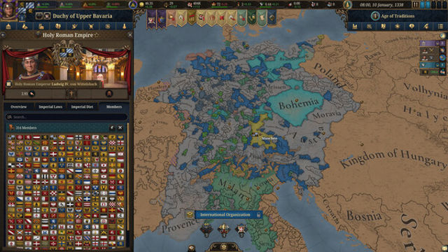 Hình ảnh gameplay Europa Universalis V v1.0.5-P2P