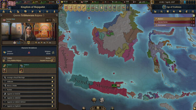 Hình ảnh gameplay Europa Universalis V v1.0.4-P2P