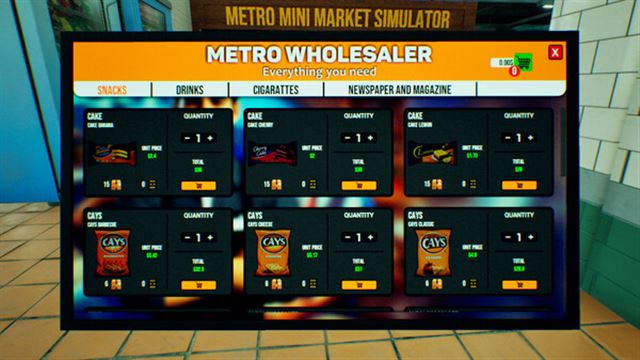 Hình ảnh gameplay Metro Mini Market Simulator-TENOKE