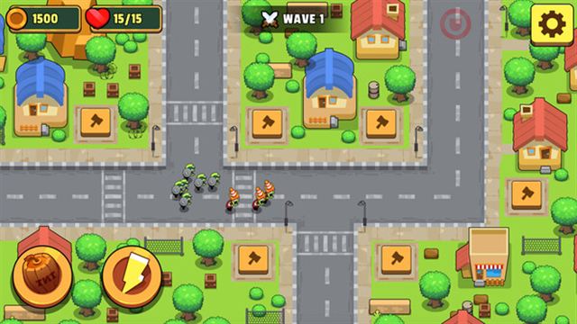 Hình ảnh gameplay Zombie Tower Defense-TENOKE