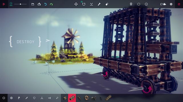 Hình ảnh gameplay Besiege v1.70-P2P