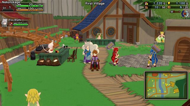 Hình ảnh gameplay Monster Girls and the MA Remastered Edition-TENOKE