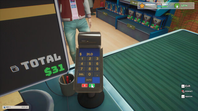 Hình ảnh gameplay Gamer Stop Simulator Early Access