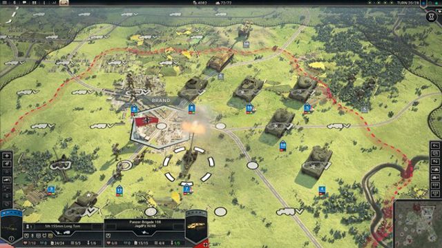 Hình ảnh gameplay Panzer Corps 2 Frontlines Westwall-RUNE