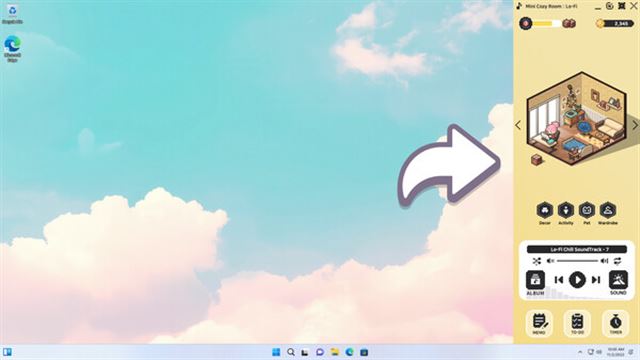 Hình ảnh gameplay Mini Cozy Room Lo-Fi v1.02.06-P2P
