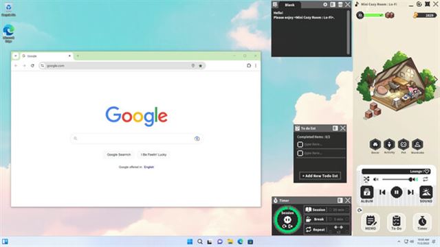 Hình ảnh gameplay Mini Cozy Room Lo-Fi v1.02.06-P2P