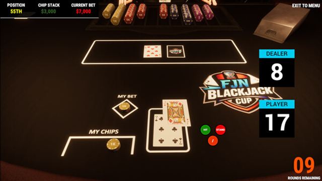 Hình ảnh gameplay FJN Blackjack Cup-TENOKE