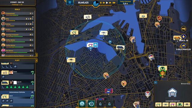 Hình ảnh gameplay Delivery INC Smart Fleet-TENOKE