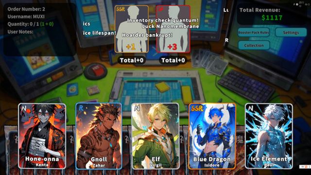 Hình ảnh gameplay Card Streamer Simulator-TENOKE