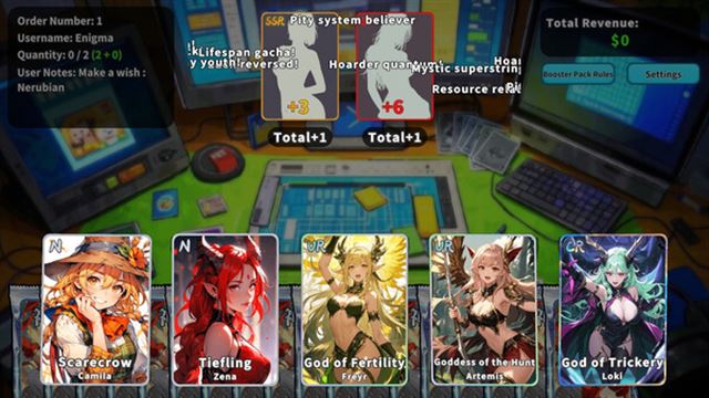 Hình ảnh gameplay Card Streamer Simulator-TENOKE