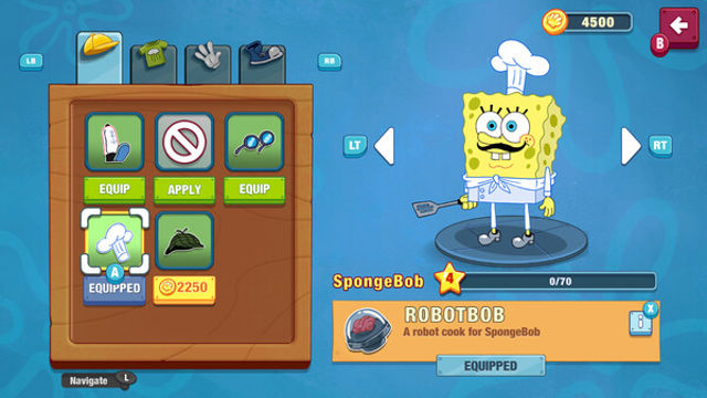 Hình ảnh gameplay SpongeBob Krusty Cook Off-TENOKE
