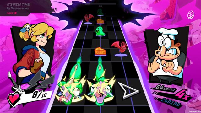 Hình ảnh gameplay Rift of the NecroDancer Pizza Tower-TENOKE