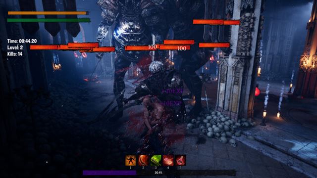 Hình ảnh gameplay Combat Master Battle to DEATH-TENOKE