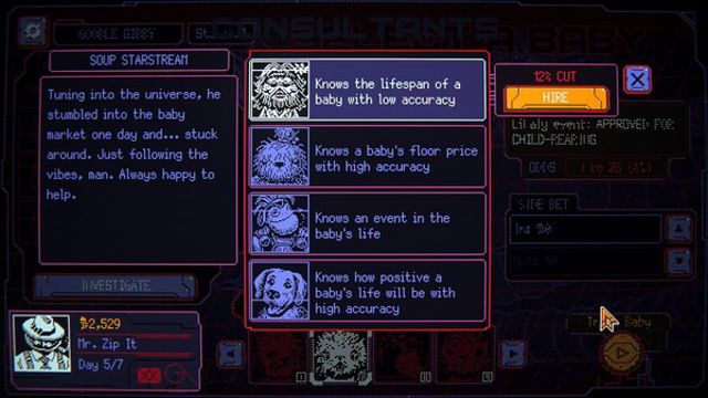 Hình ảnh gameplay Space Warlord Baby Trading Simulator-GoldBerg